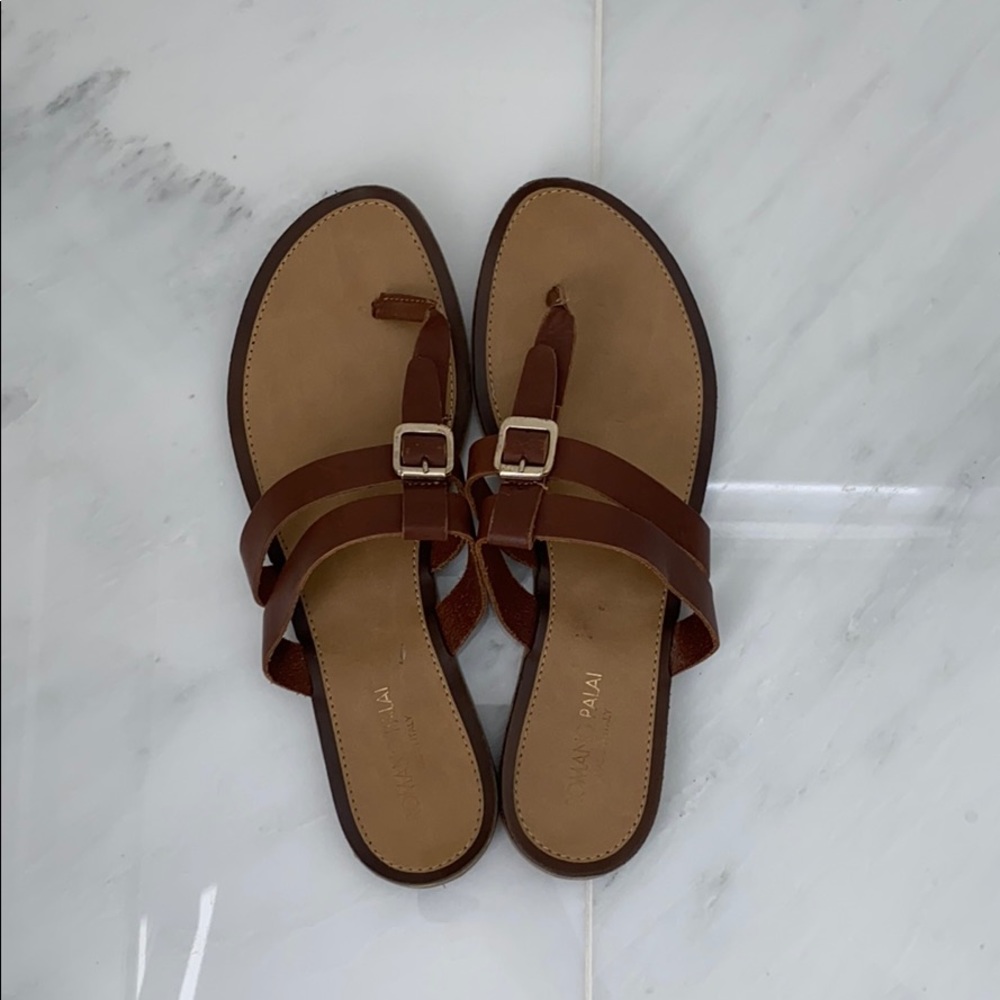 Romano Palai leather sandals Made in Italy